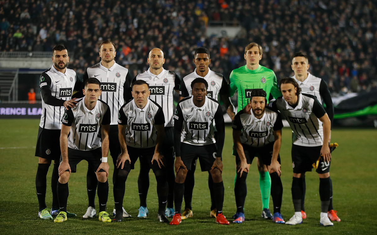 Партизан – Спарта 2:1 (2:0)
