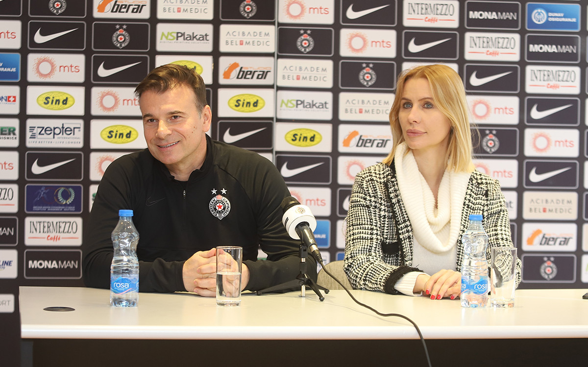 Konferenciјa za mediјe pred 23. kolo Linglong Tire SLS FK Partizan – Radnički 1923