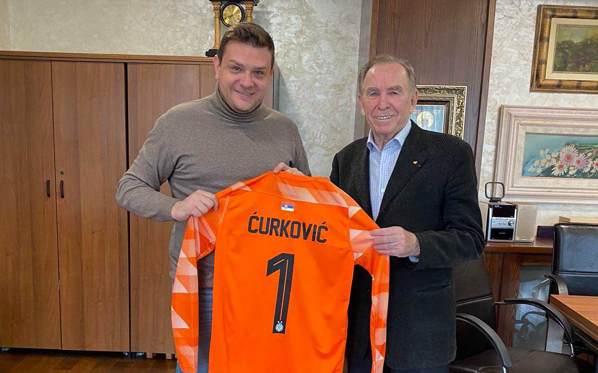 Počasni predsednik FK Partizan g.Ivan Ćurković o utakmici sa ekipom Sparte iz Praga!