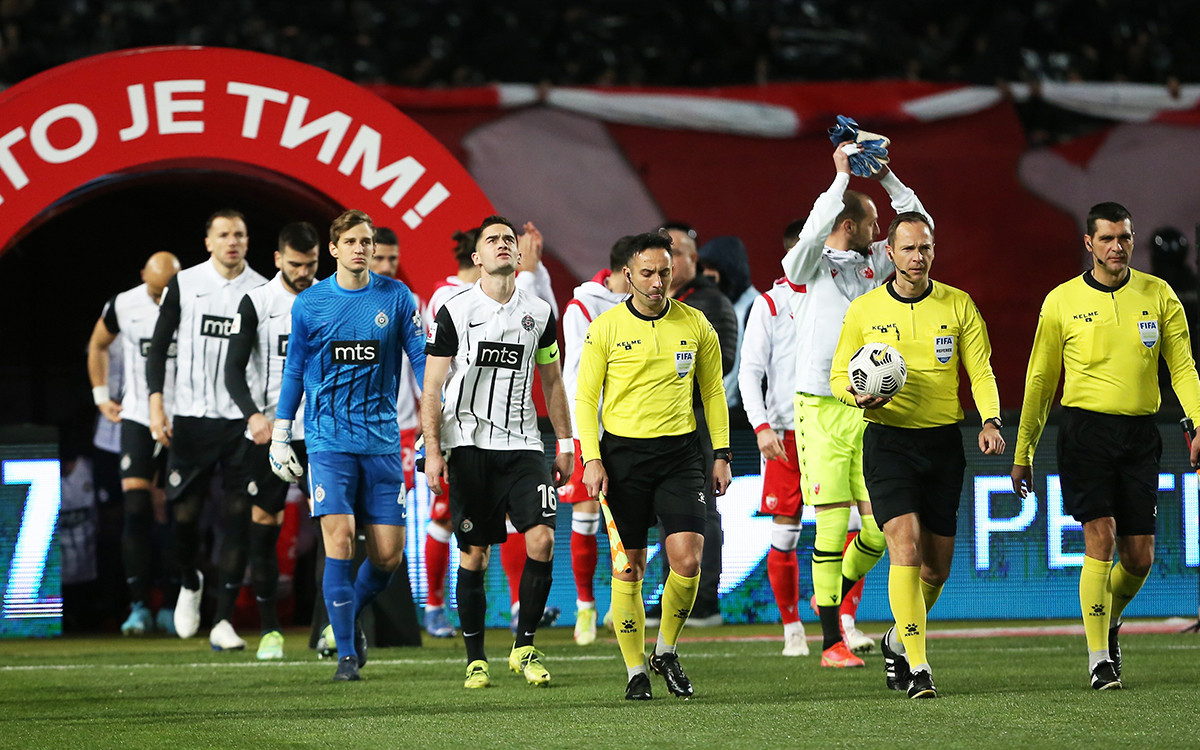 Црвена звезда – Партизан 2:0 (2:0)