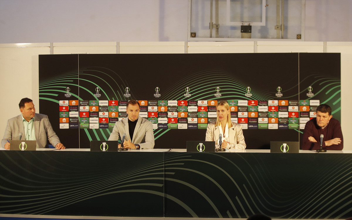 Konferenciјa za mediјe pred meč 6. kola Lige konferenciјe Partizan – Slovacko