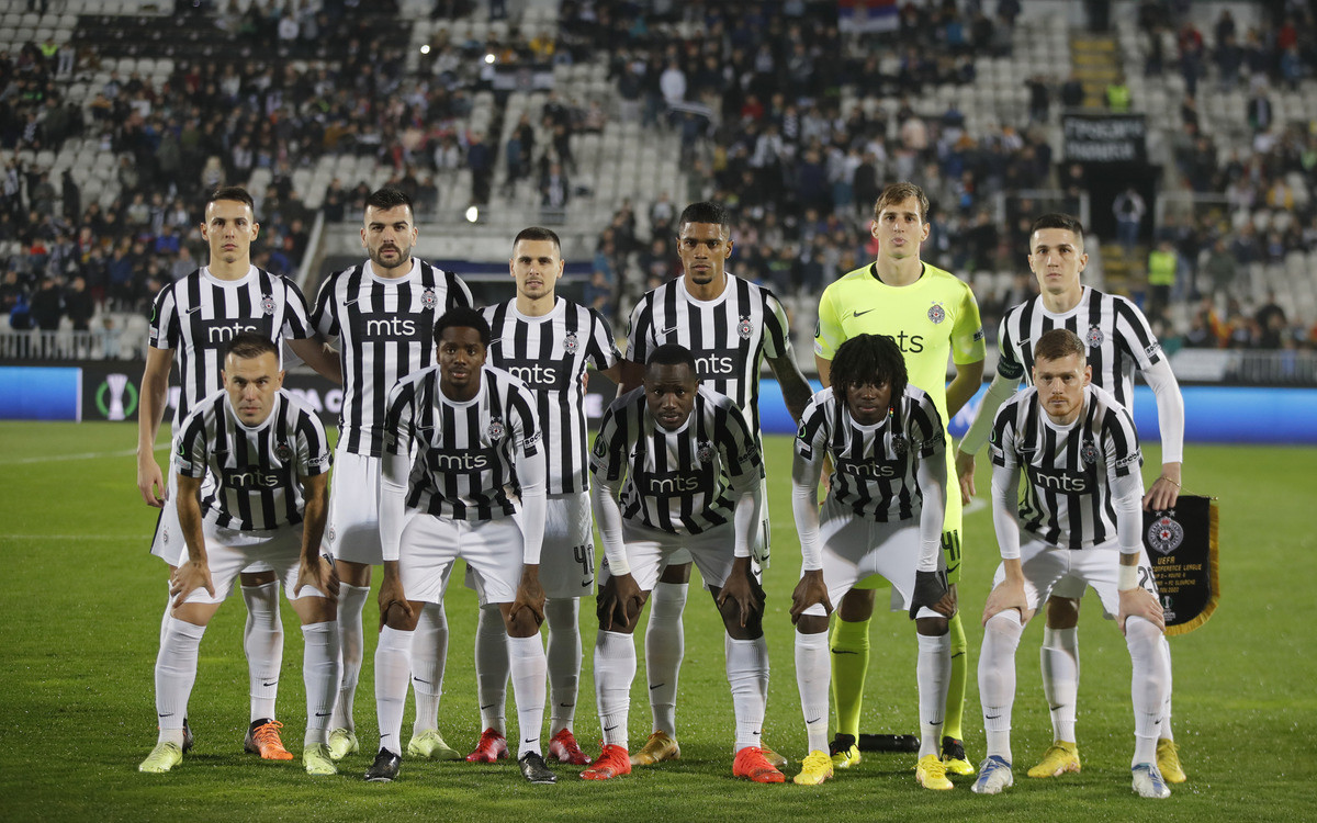Partizan – Slovacko 1:1 (1:0)