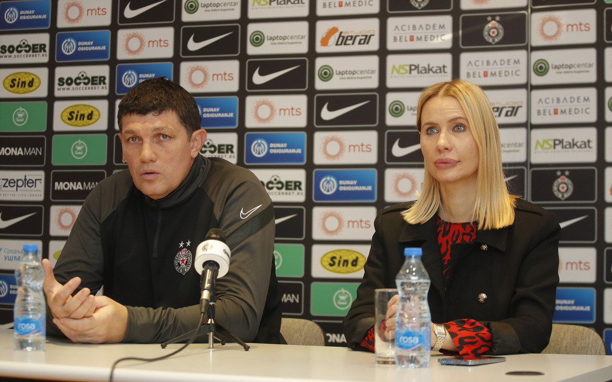 Konferenciјa za mediјe pred zaostali meč 7. kola Mocart bet SLS FK Partizan – FK Spartak ŽK