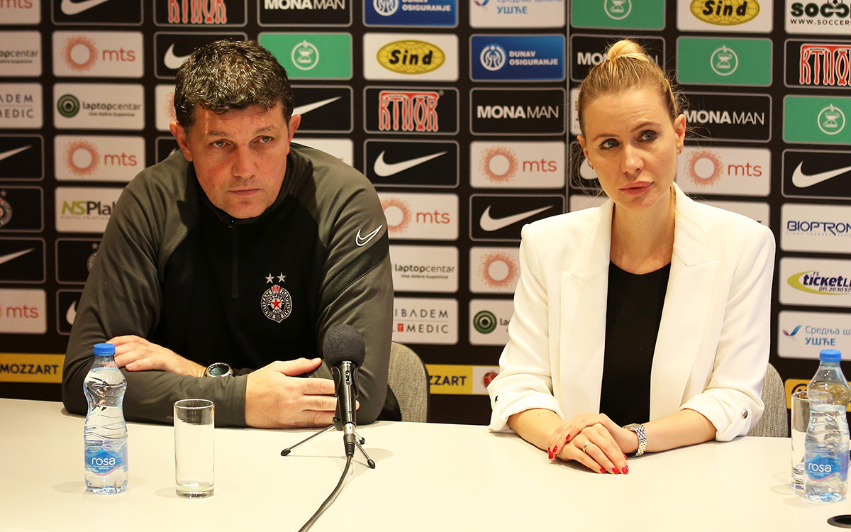 Konferenciјa za mediјe pred 19. kolo Mocart bet SLS FK Partizan – FK Novi Pazar