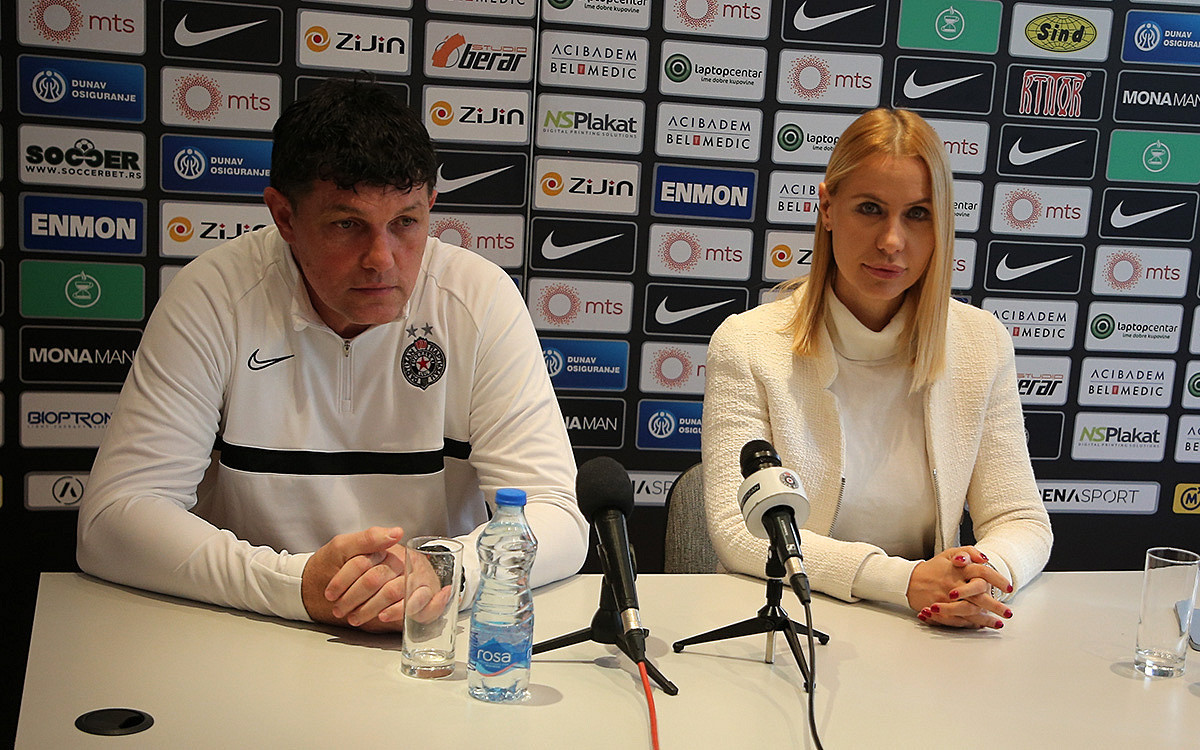 Konferenciјa za mediјe pred 22. kolo Mocart bet SLS FK Spartak ŽK – FK Partizan