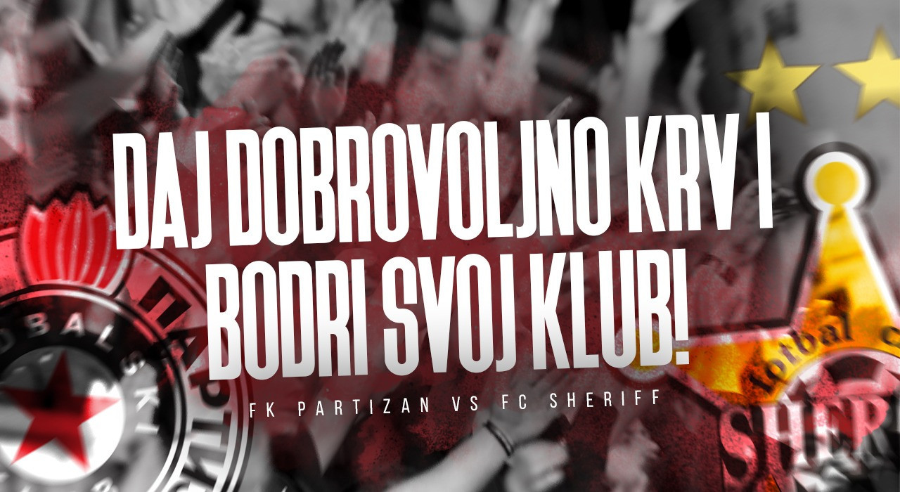 Daј krv u Nišu i Beogradu i čeka te ulaznica za meč sa Šerifom!