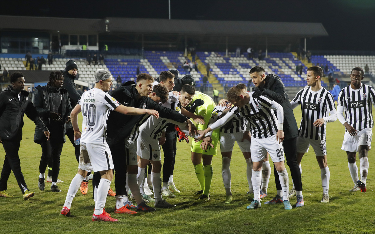 Mladost – Partizan 0:3 (0:0)