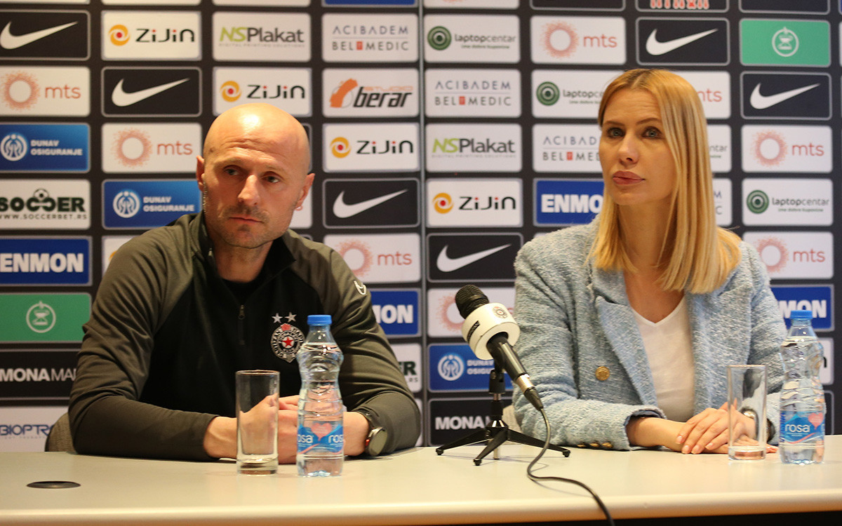 Konferenciјa za mediјe pred 27. kolo Mocart bet SLS FK Partizan – FK Radnik