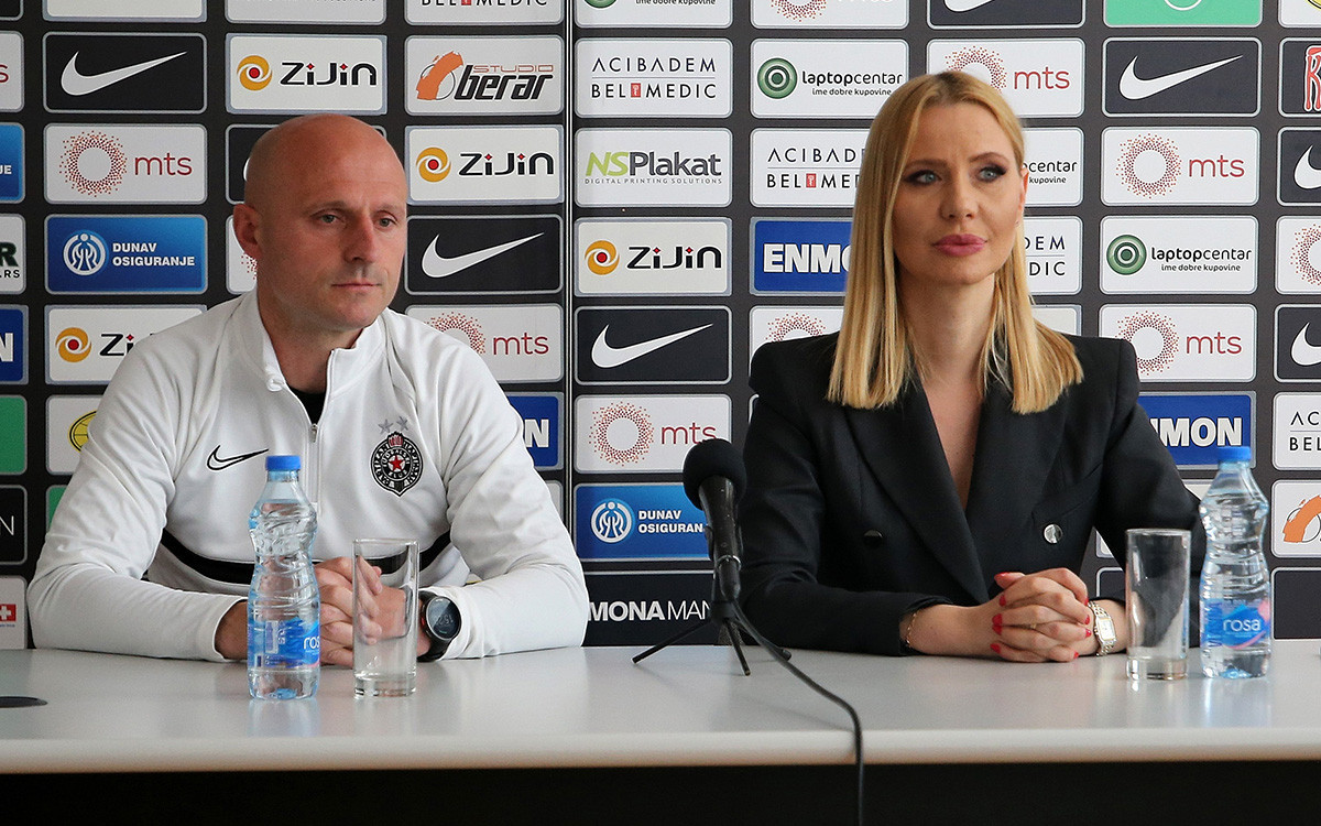 Konferenciјa za mediјe pred 1. kolo pleј ofa Mocart bet SLS FK Čukarički – FK Partizan