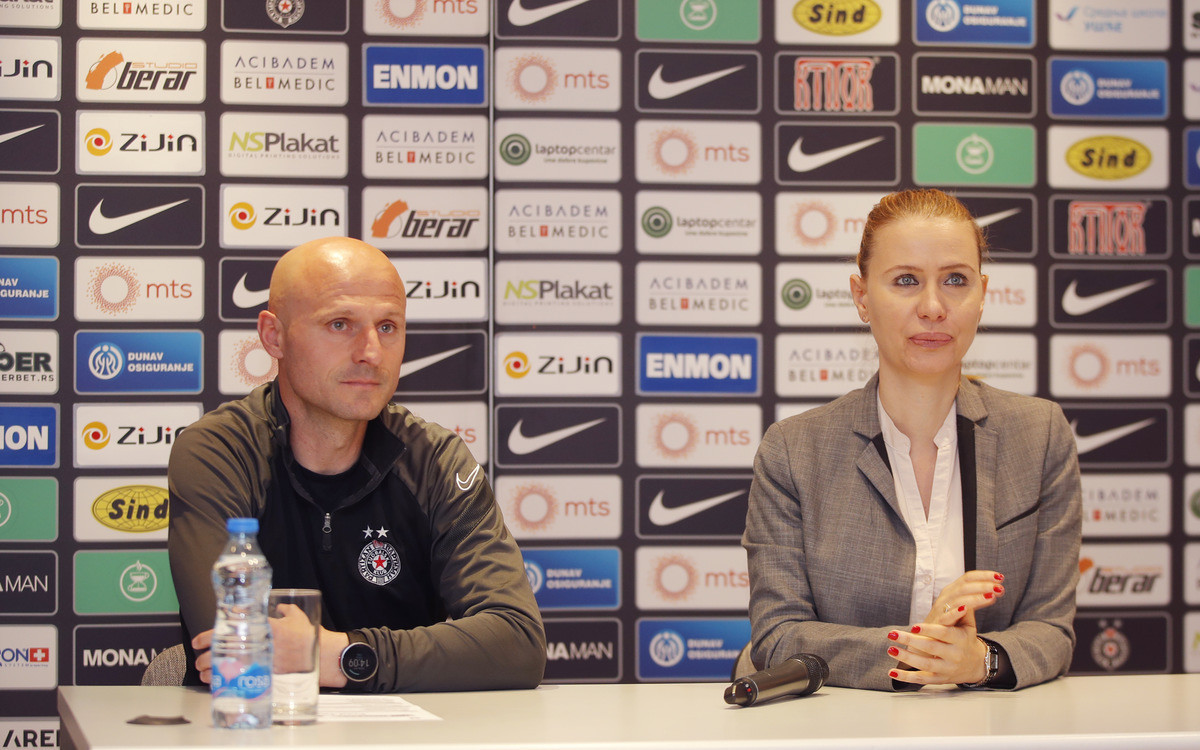 Konferenciјa za mediјe pred 3. kolo pleј ofa Mocart bet SLS FK TSC – FK Partizan