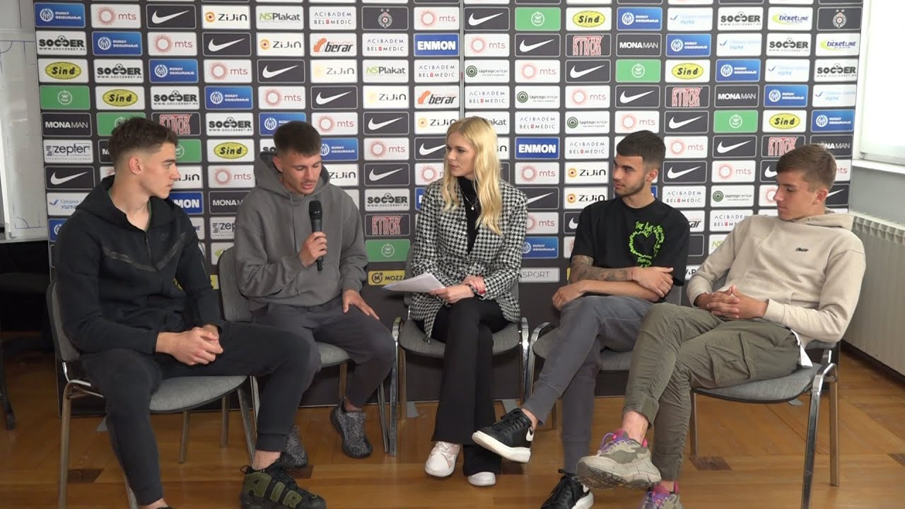 Deca Partizana: Crno-beli kviz sa omladincima FK Partizan