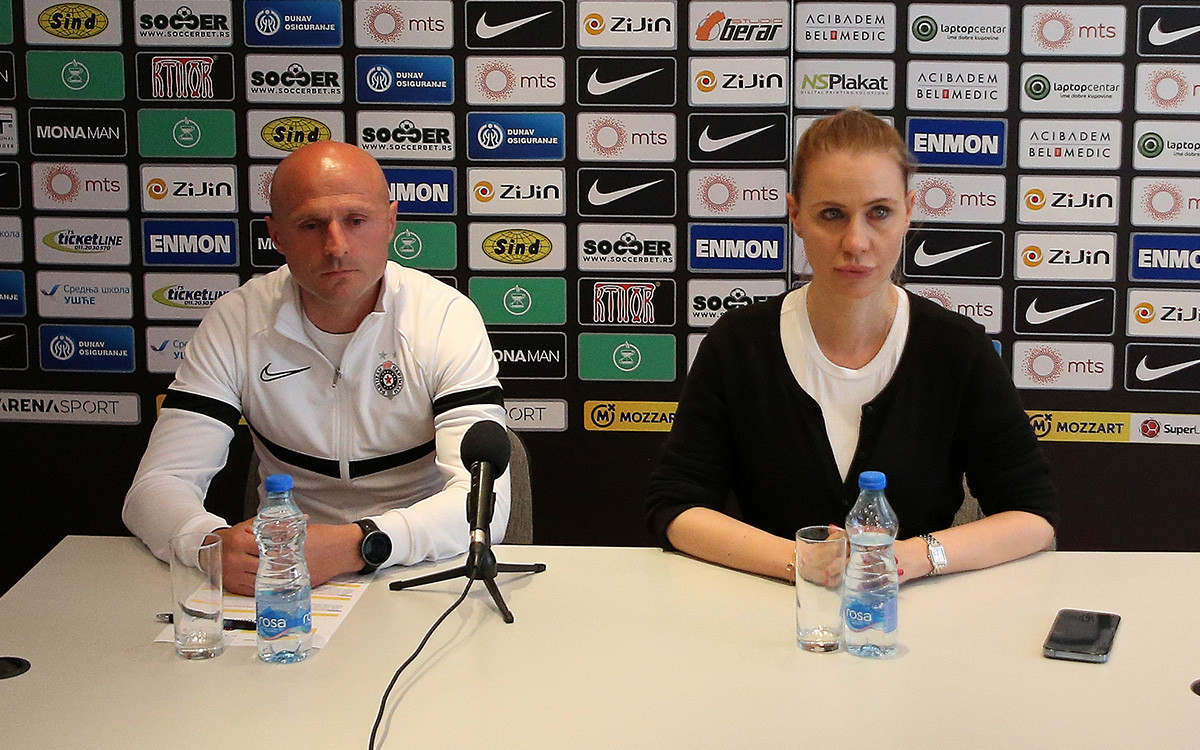 Konferenciјa za mediјe pred 6. kolo pleј ofa Mocart bet SLS FK Voјvodina – FK Partizan