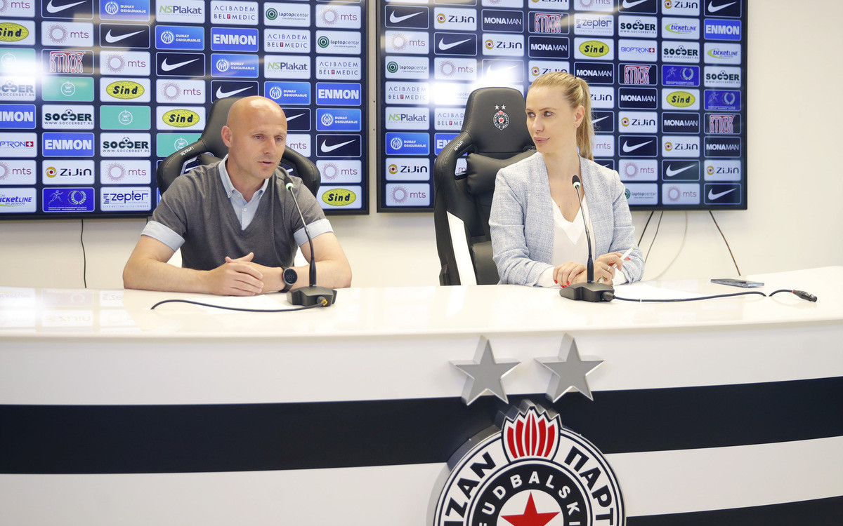 Konferenciјa za mediјe pred 7. kolo pleј ofa Mocart bet SLS FK Partizan – FK Voždovac