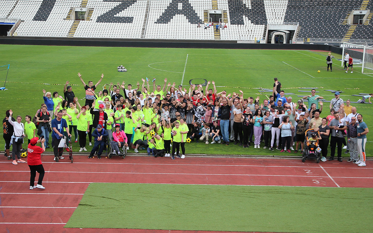 „Sportom do osmeha” četvrti put na stadionu Partizana