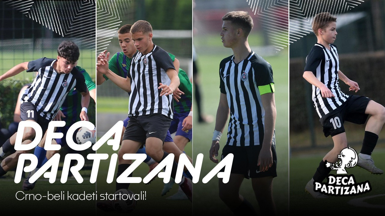 DECA PARTIZANA: Crno-beli kadeti startovali!