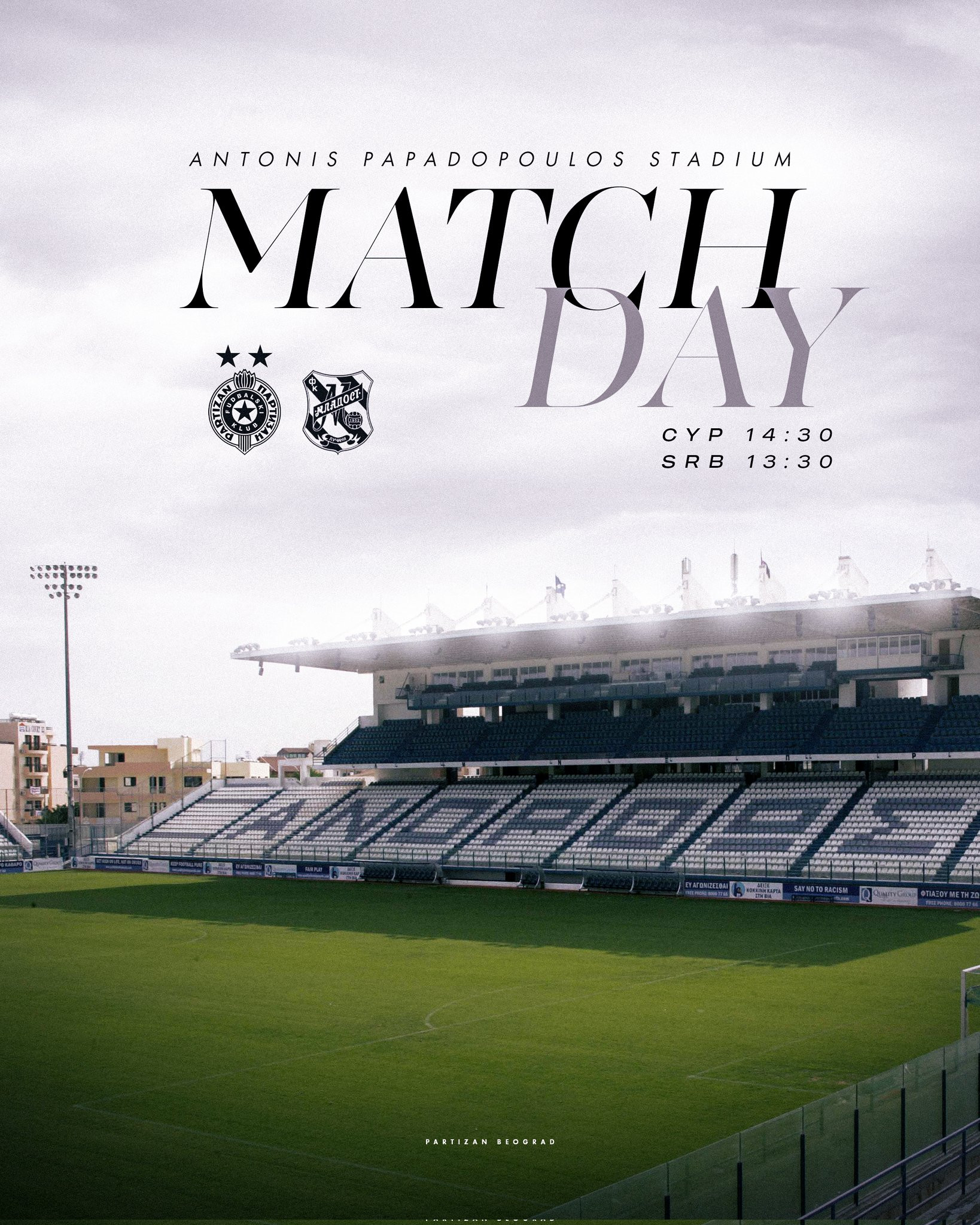 Prva pripremna utakmica : FK Partizan - FK Mladost Lučani 4:0