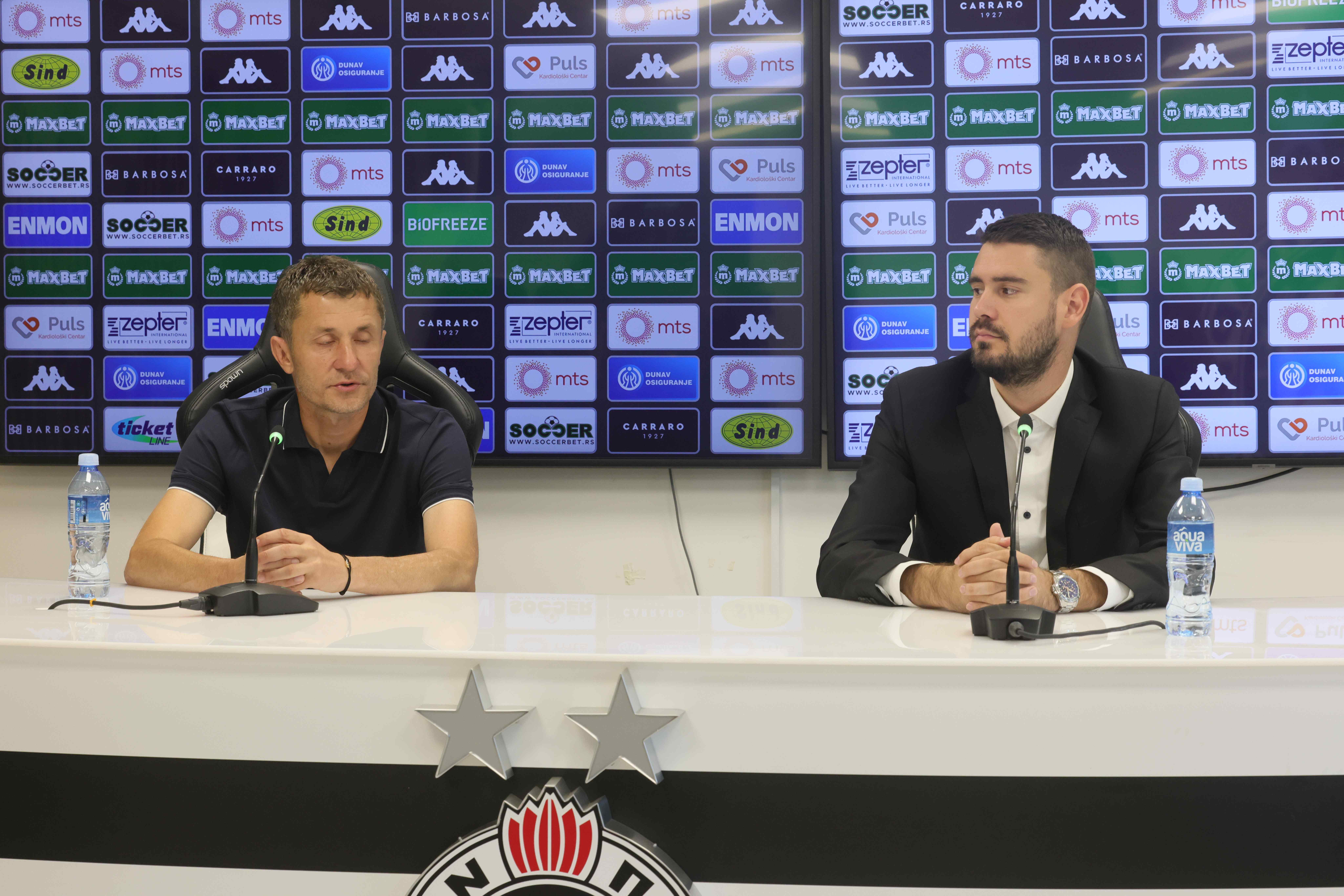 Konferencija za medije pred utakmicu 2. kola Mozzart Bet SLS FK Mačva - FK Partizan