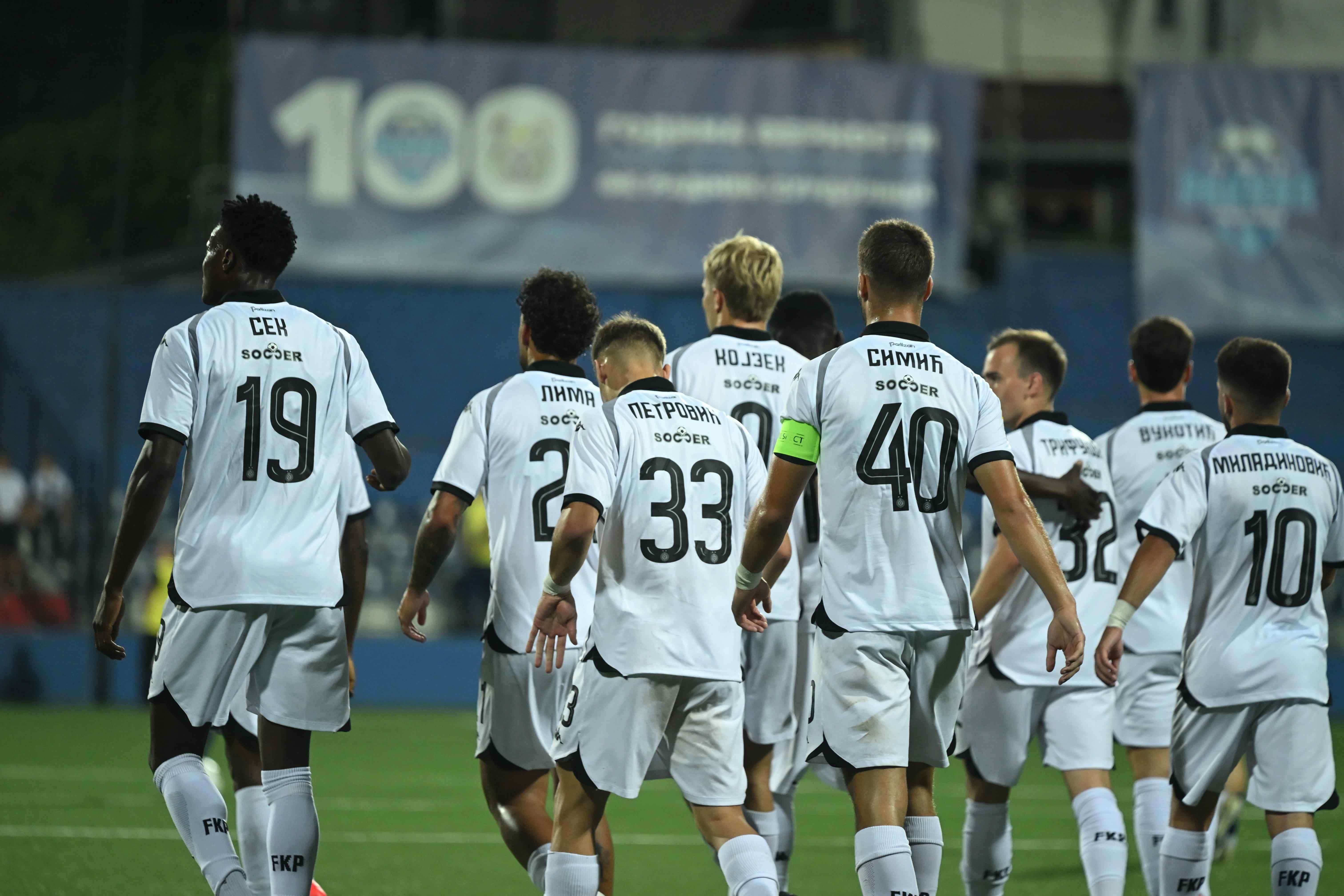 Radnik– Partizan 4:4 (3:1)