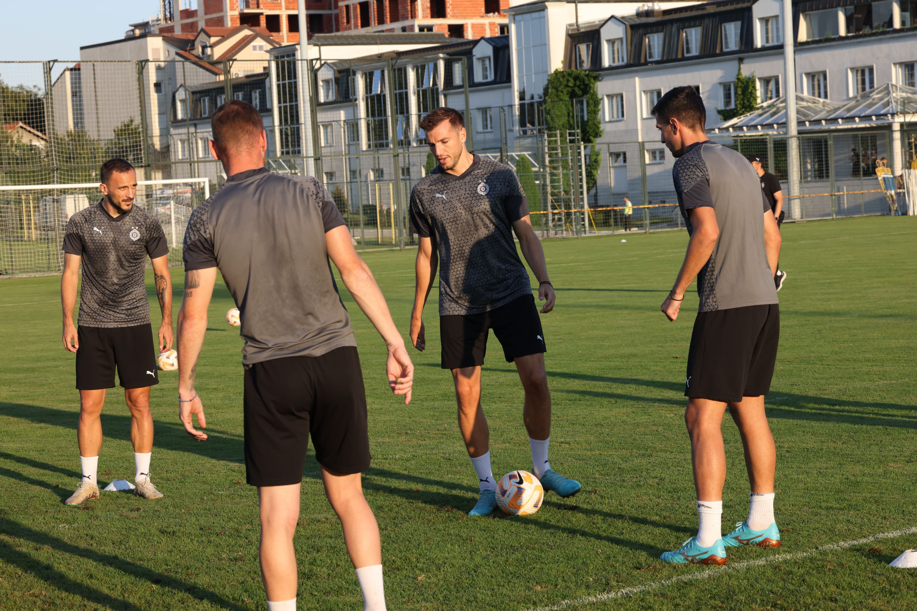 Trening pred neč sa niškim Radničkim