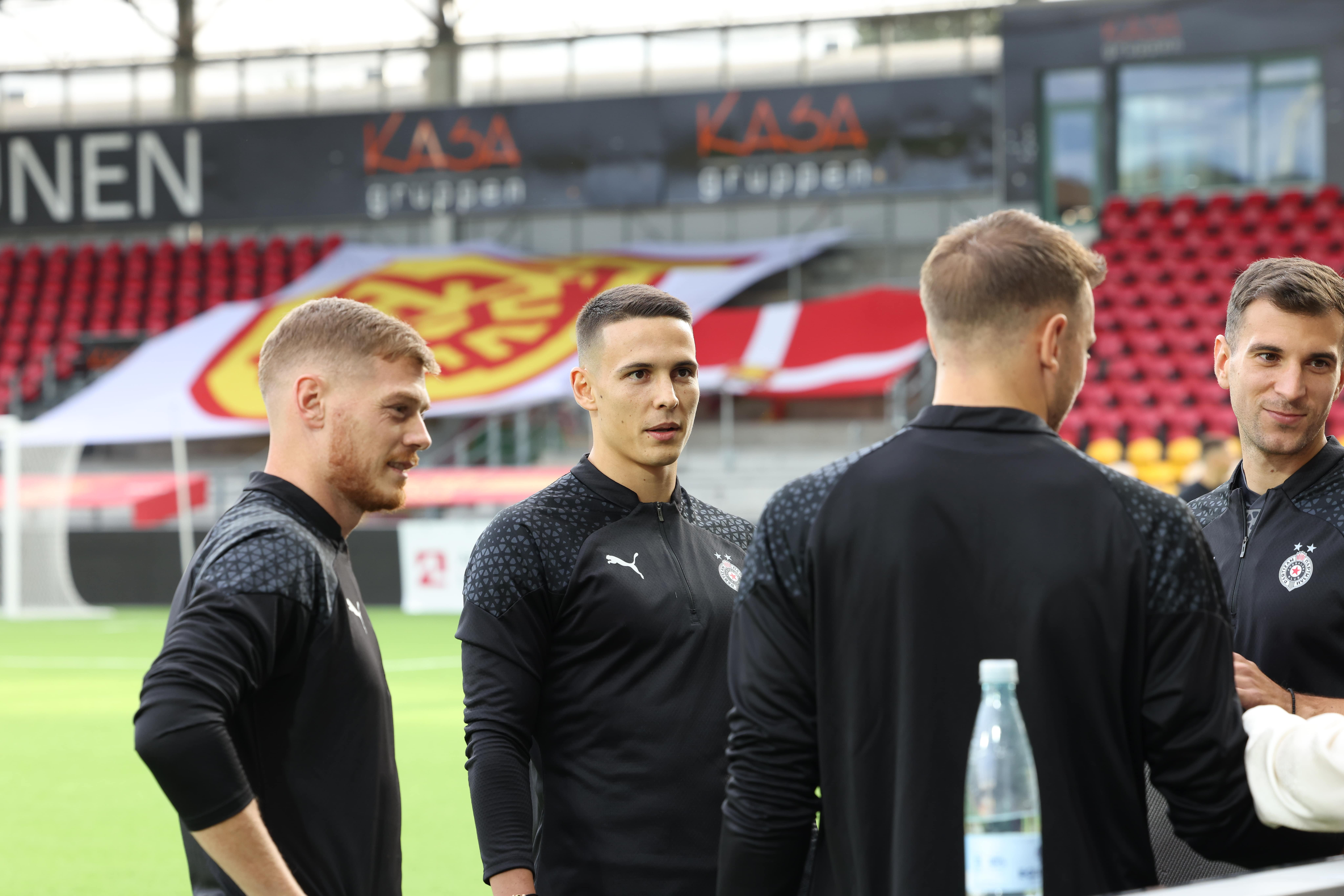 Trening pred utakmicu Nordsjeland - Partizan - foto izveštaj