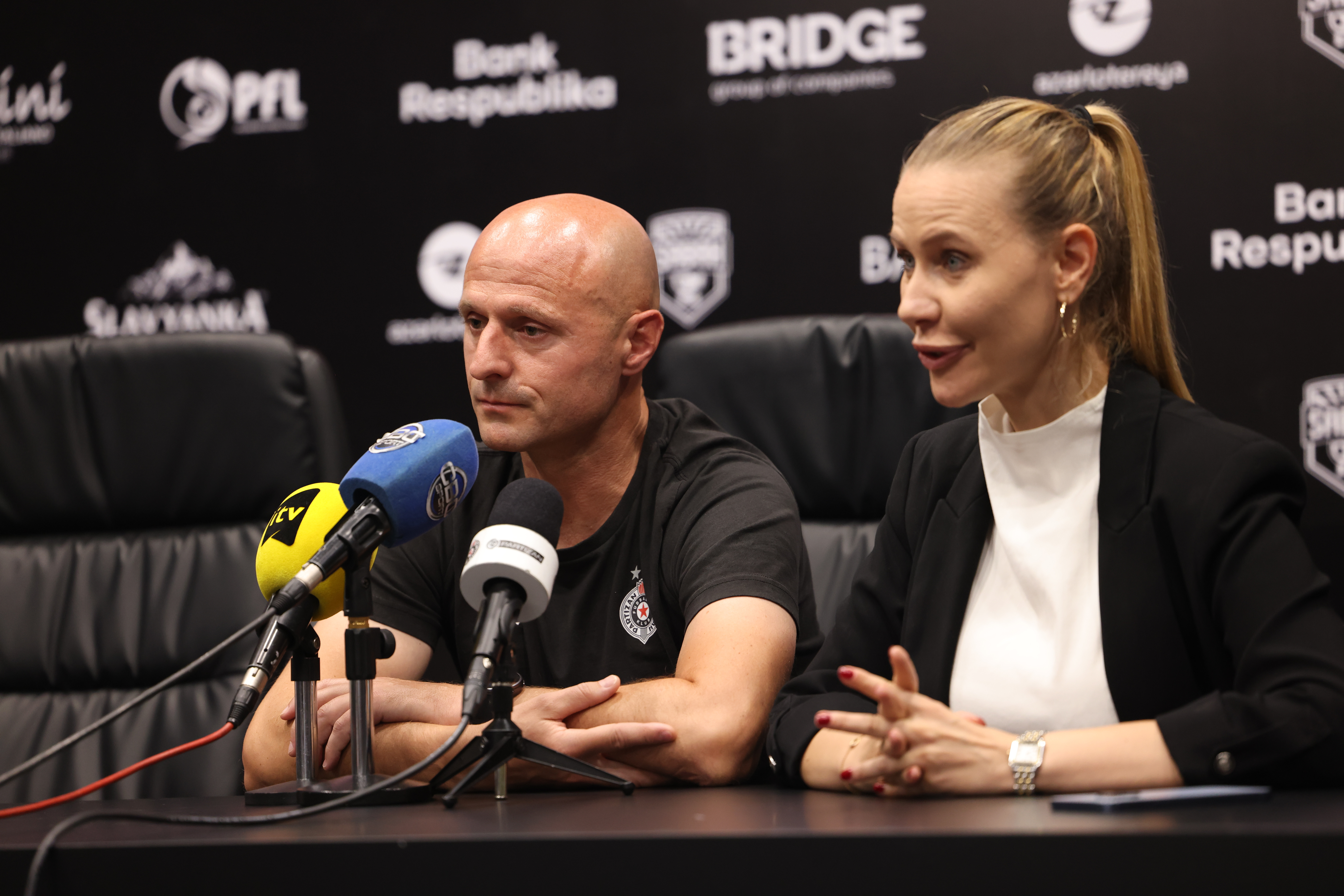 Konferencija za medije pred prvi meč 3. kola kvalifikacija Lige Konferencija FC Sabah - FK Partizan