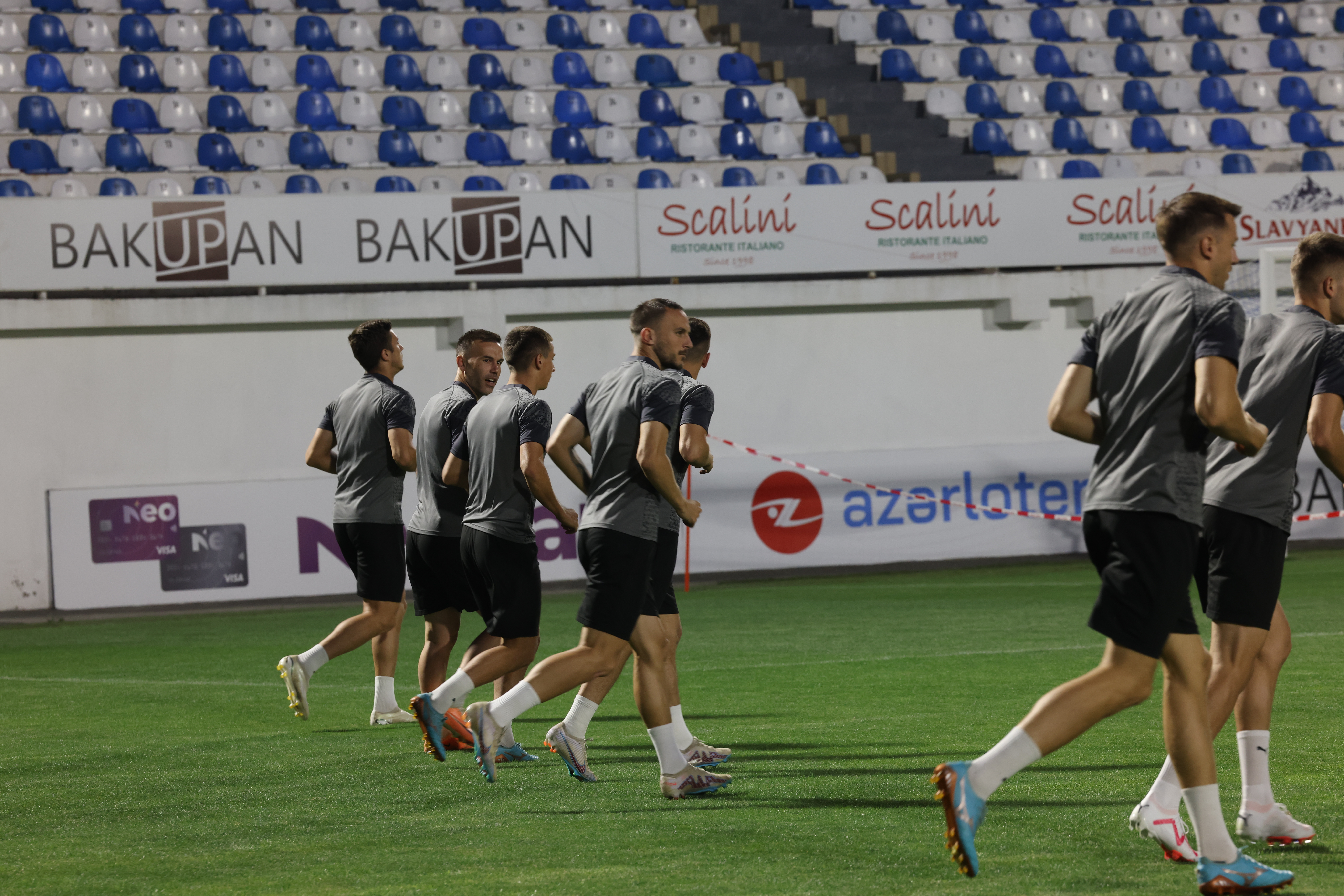 Trening pred utakmicu FC Sabah - FK Partizan