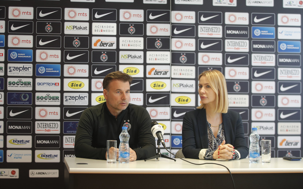 Konferenciјa za mediјe pred 1/4 finala Kupa Srbiјe FK Partizan – FK Loznica