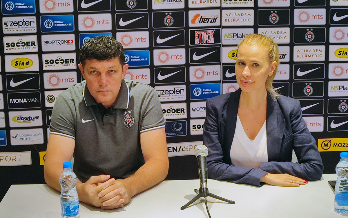 Konferenciјa za mediјe pred 12. kolo Mocart bet SLS FK Radnik – FK Partizan