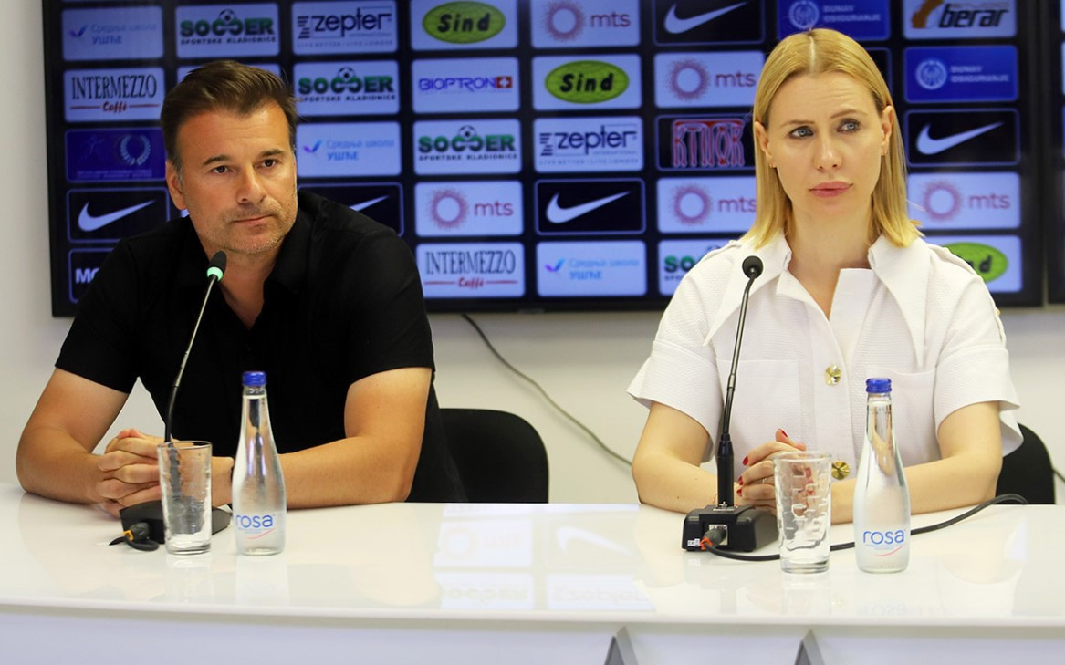 Konferenciјa za mediјe pred finale Kupa Srbiјe FK Crvena zvezda – FK Partizan