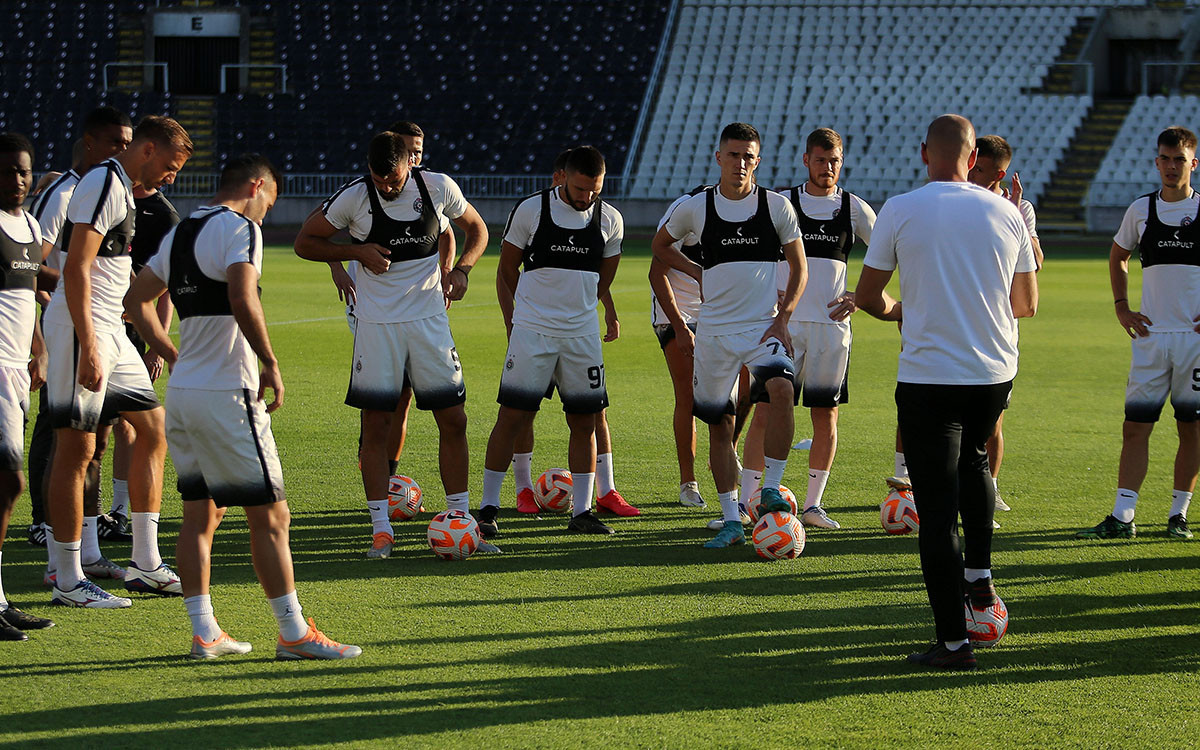 Trening pred utakmicu FK Partizan – AEK