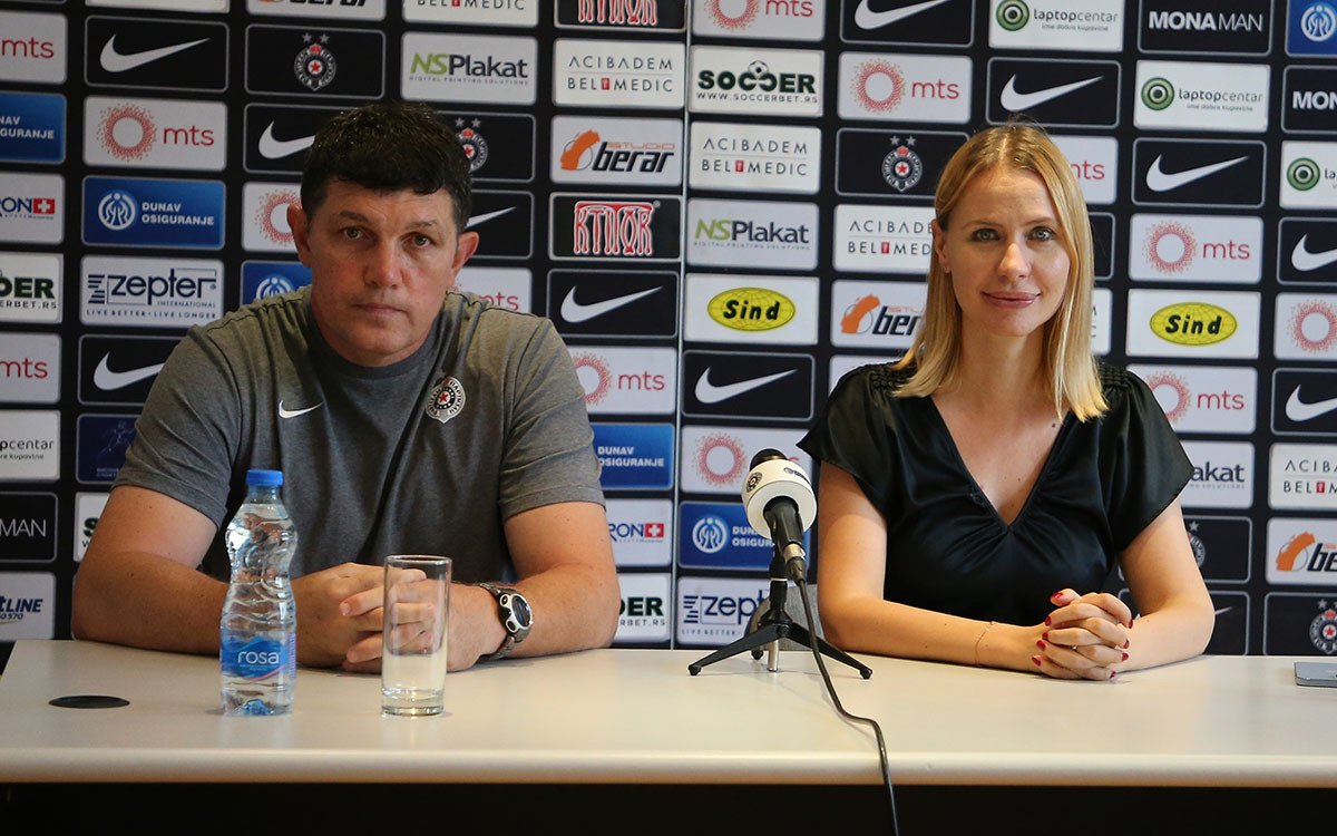 Konferenciјa za mediјe pred 11. kolo Mocart bet SLS FK Partizan – FK Mladost
