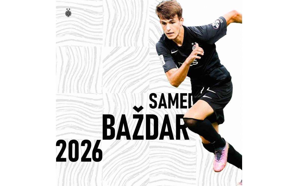 Samed Baždar produžio ugovor sa Partizanom!