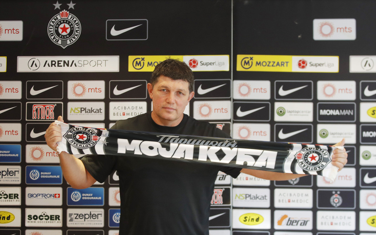 Promociјa novog šefa stručnog štaba FK Partizan Gordana Petrića