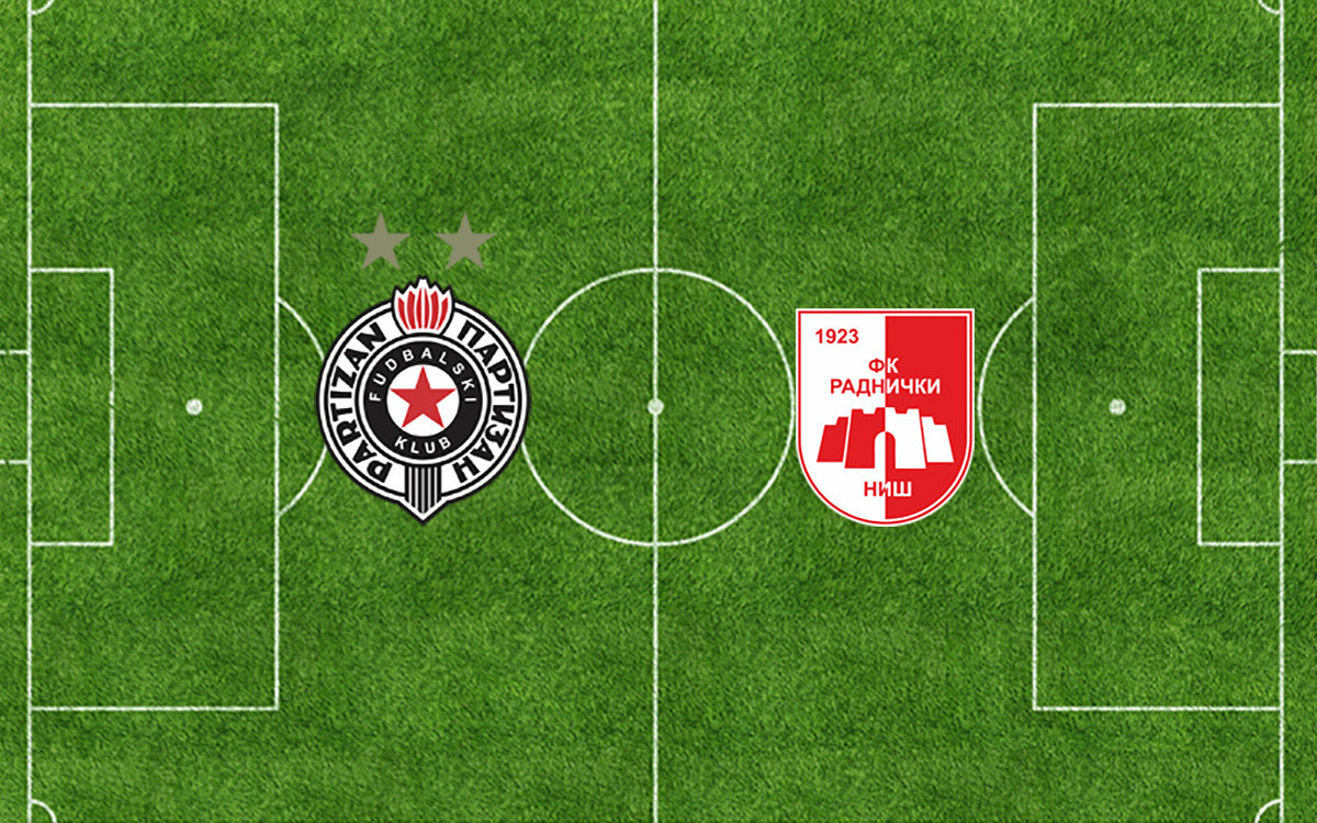 Партизан – Раднички Ниш 2:0 (1:0)