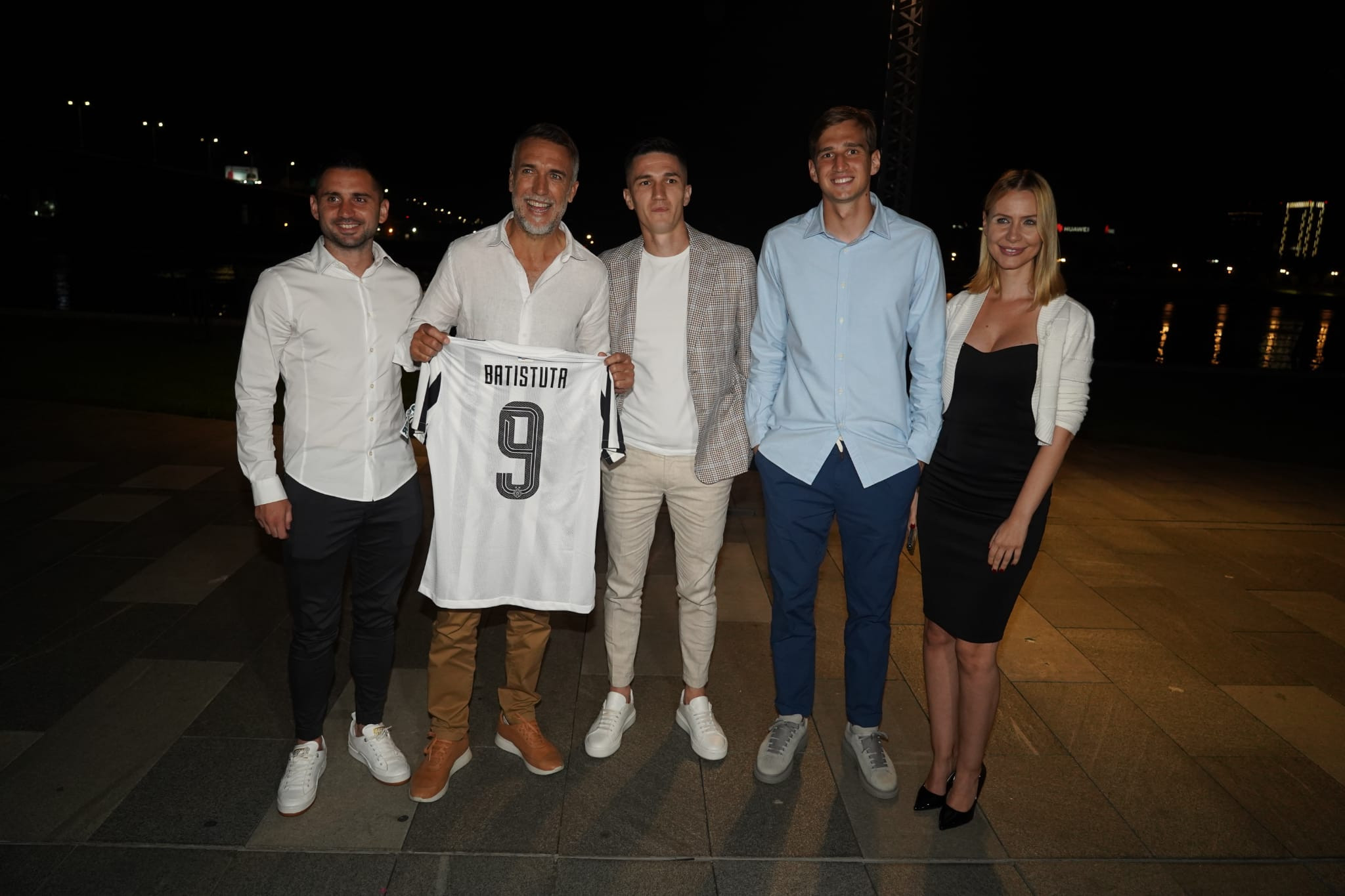 Batistuta u poseti Beogradu!