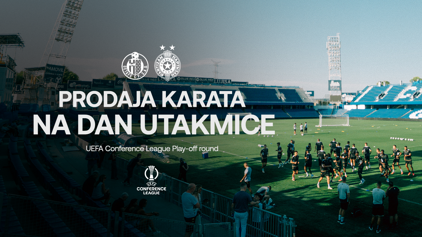 OBEZBEĐENA PRODAJA KARATA I NA DAN UTAKMICE !