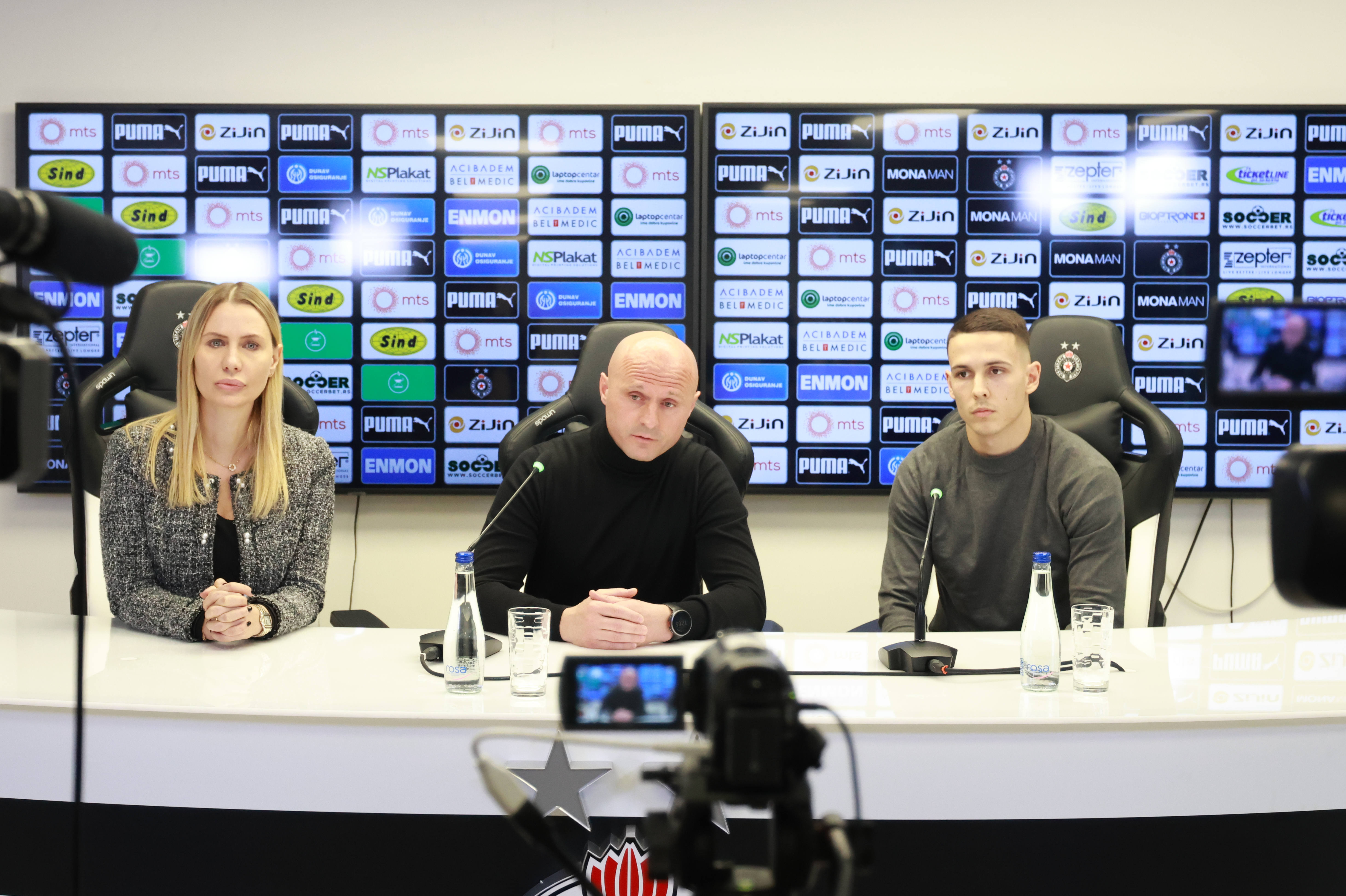Konferencija za medije pred utakmicu 9. kola Mozzart Bet SLS FK Partizan - FK Crvena zvezda