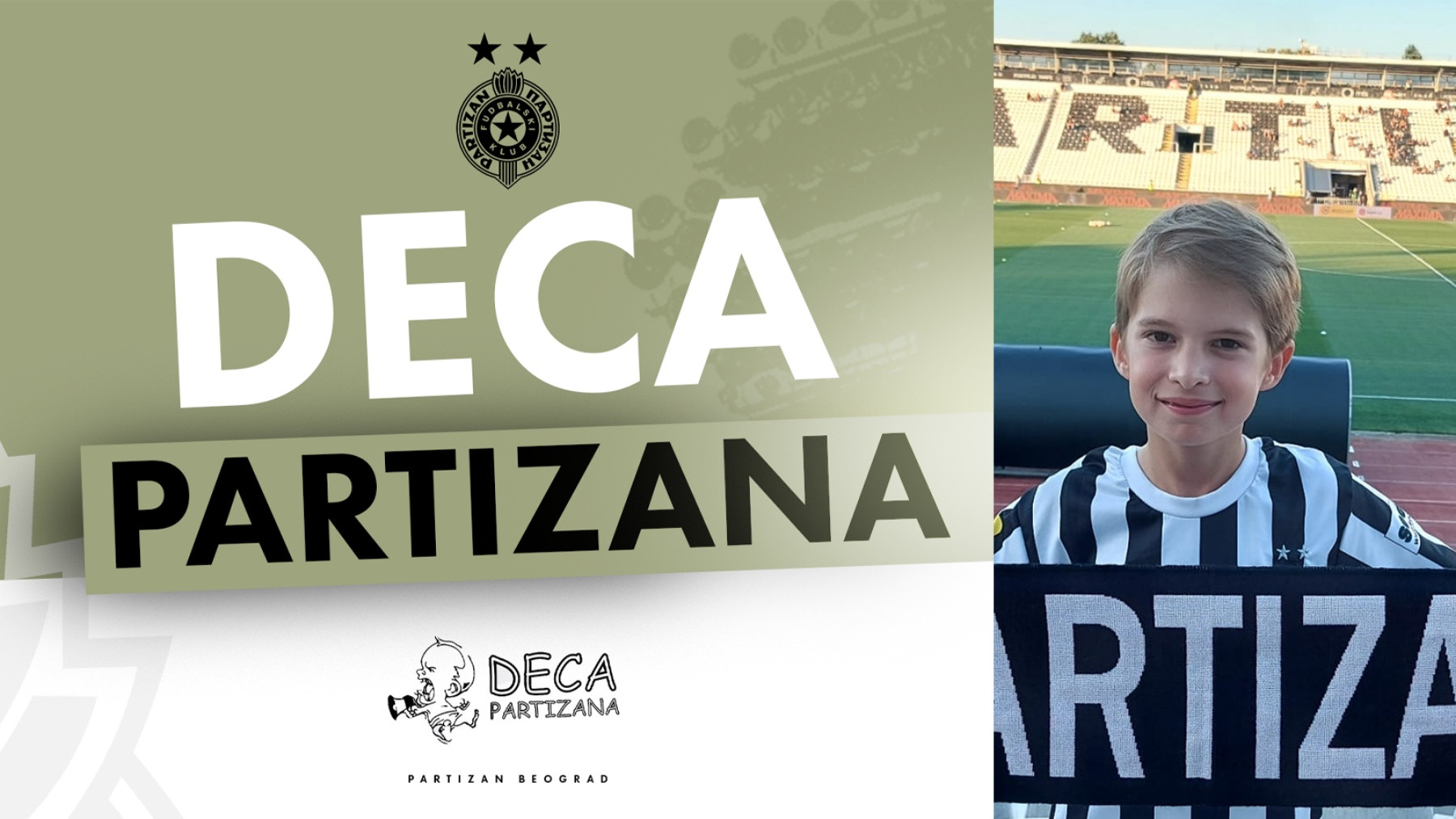 DECA PARTIZANA: Holanđanin Stefan – Deda me je naučio da navijam za Partizan