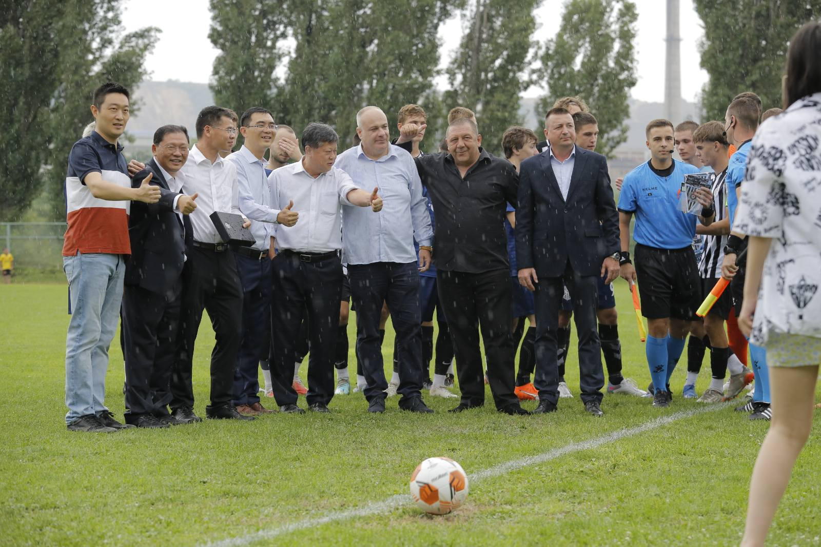 Kompanija Zijin i Partizan na Danu rudara u Boru