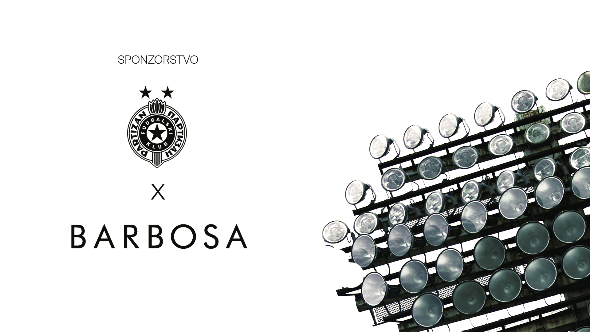 FK Partizan i modna kuća Barbosa ozvaničili saradnju
