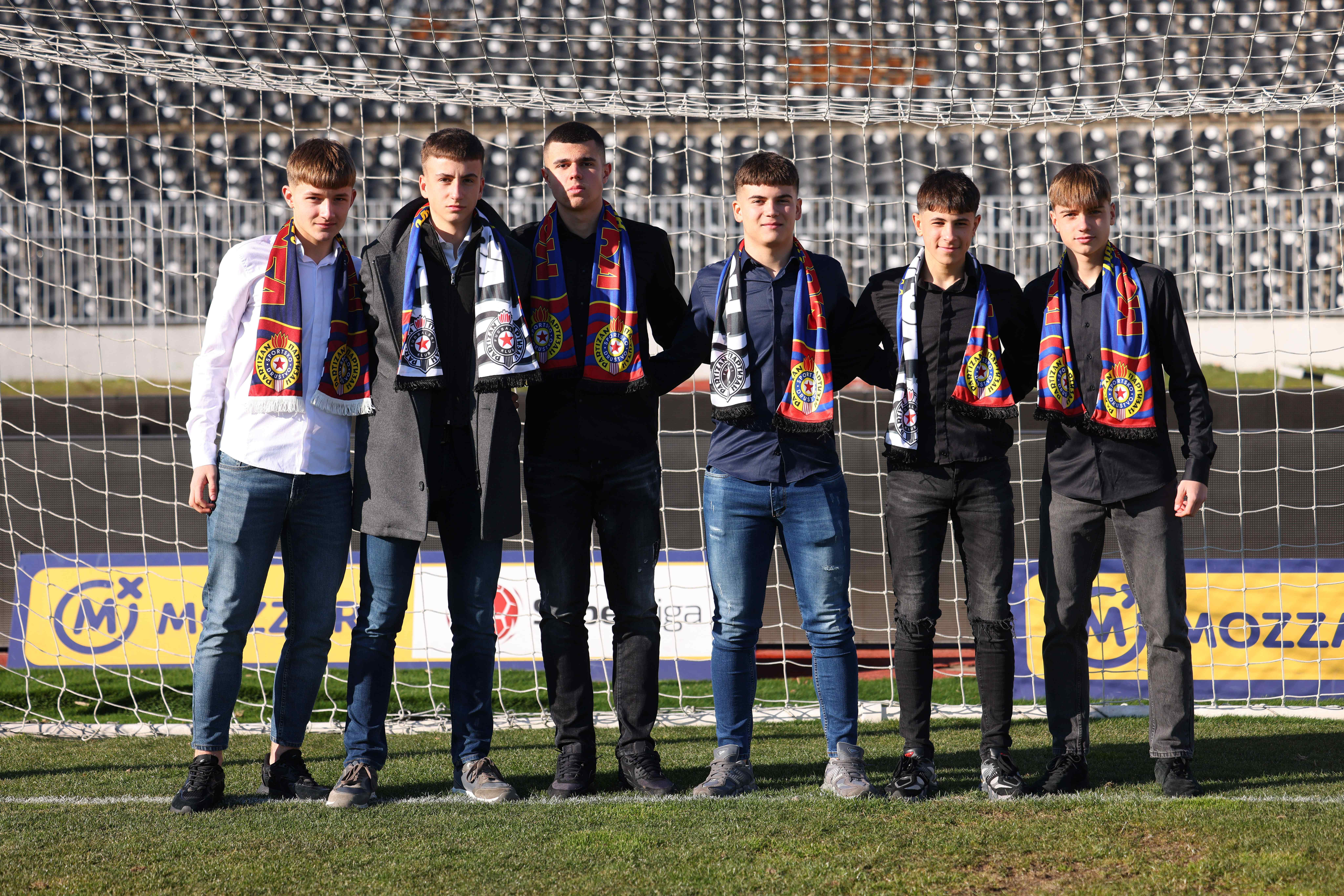 Mlađi kadeti potpisali stipendijske ugovore sa FK Partizan