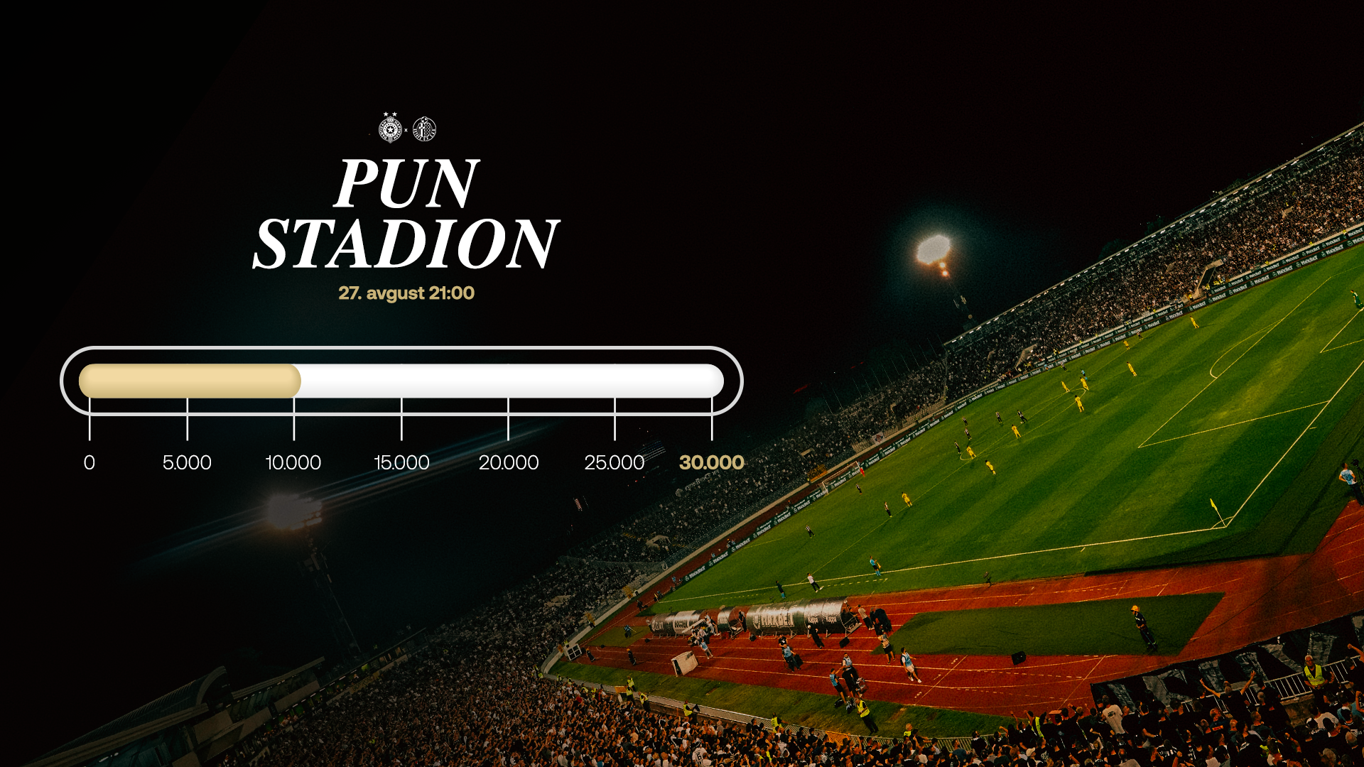 Trećina stadiona planula prvog dana prodaje