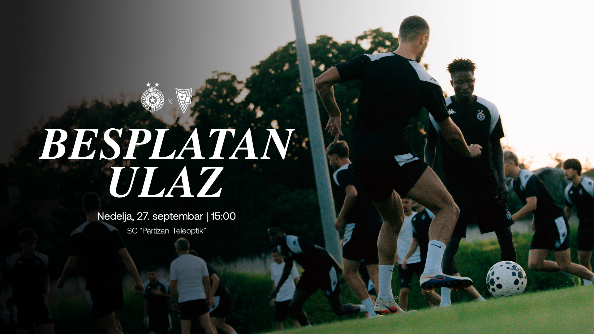 Besplatan ulaz na utakmicu Partizan - Rodina
