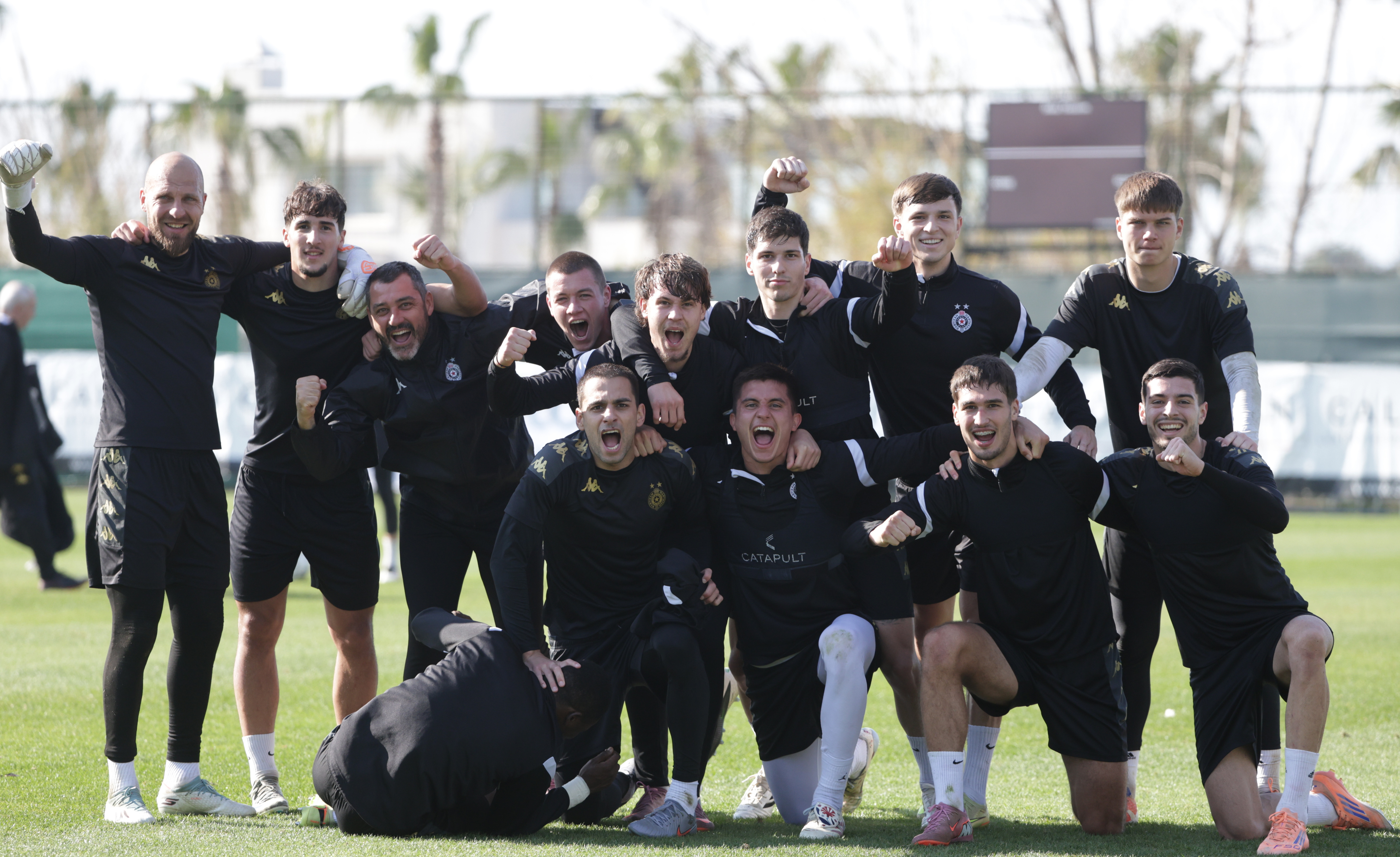 Partizan sutra protiv Rakova, Polter stiže večeras u Tursku