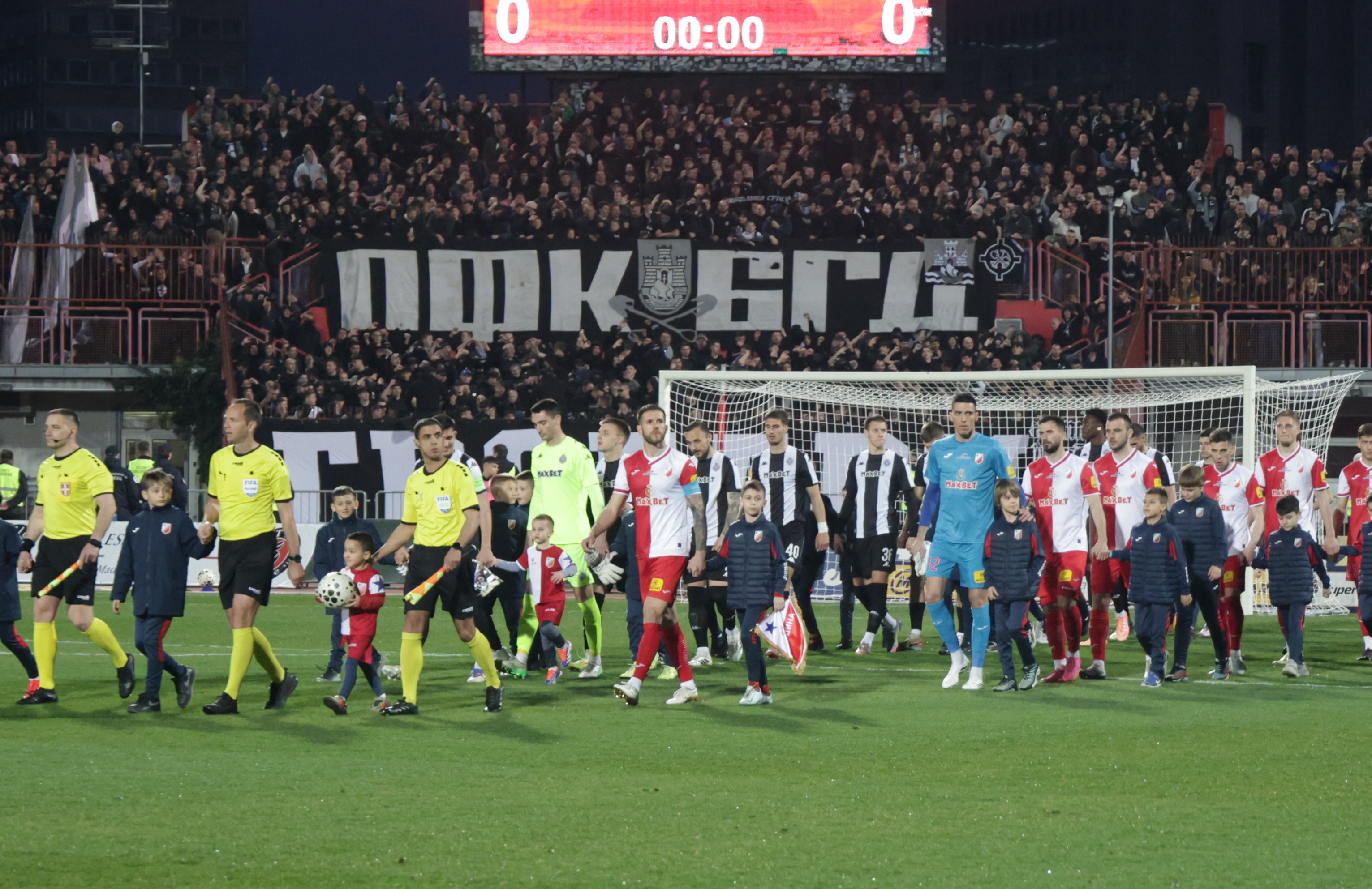 Vojvodina - Partizan 3:0 (1:0)