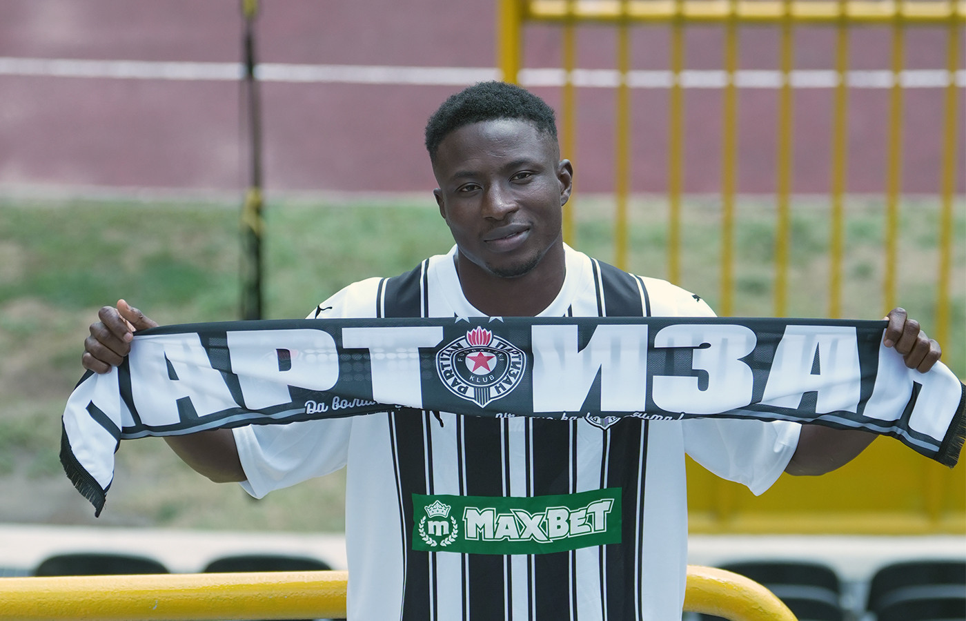 Ibrahim Zubairu. (Partizan FC)