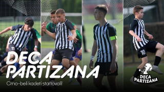 DECA PARTIZANA: Crno-beli kadeti startovali!