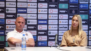 Konferencija za medije pred utakmicu 14. kola Mozzart Bet SLS FK Novi Pazar - FK Partizan