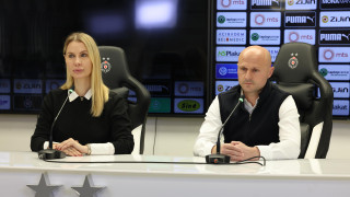 Konferencija za medije pred utakmicu 17. kola Mozzart Bet SLS FK Partizan - FK Vojvodina