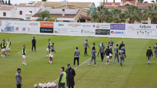 Pljusak prekinuo trening!
